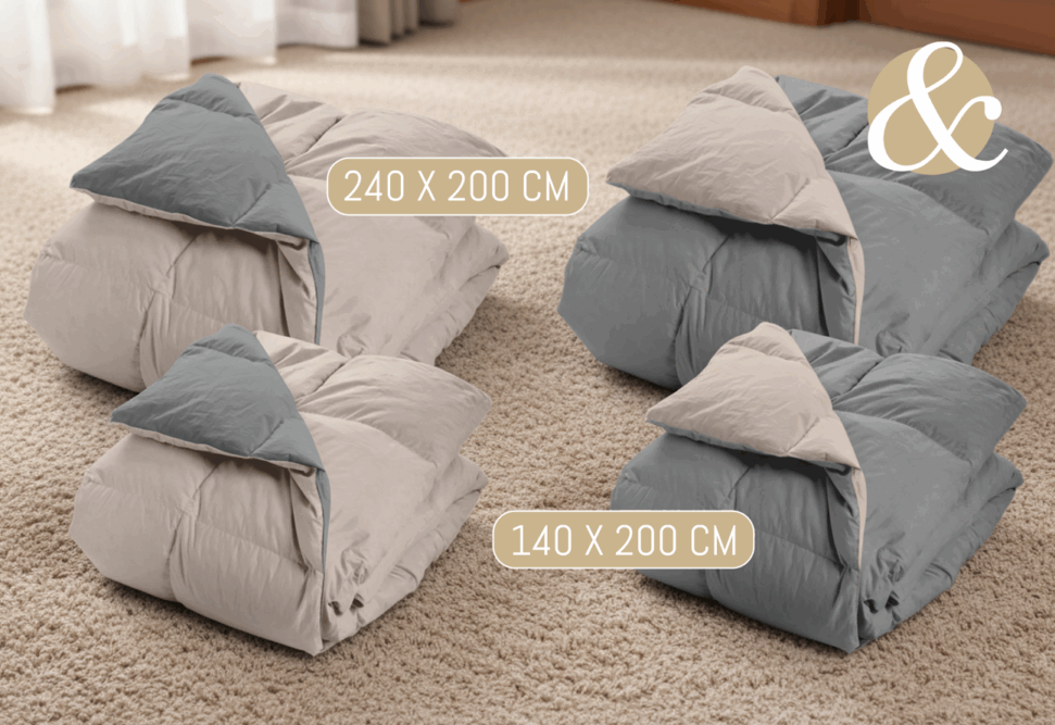 Dekbedden actie verschillende maten