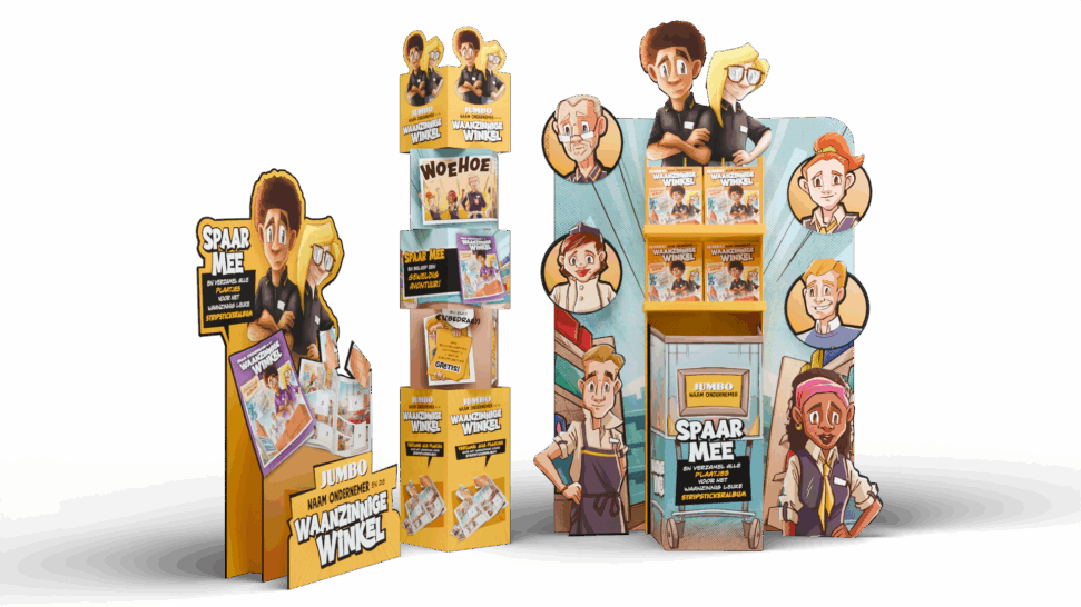 Lokaal stripstickeralbum