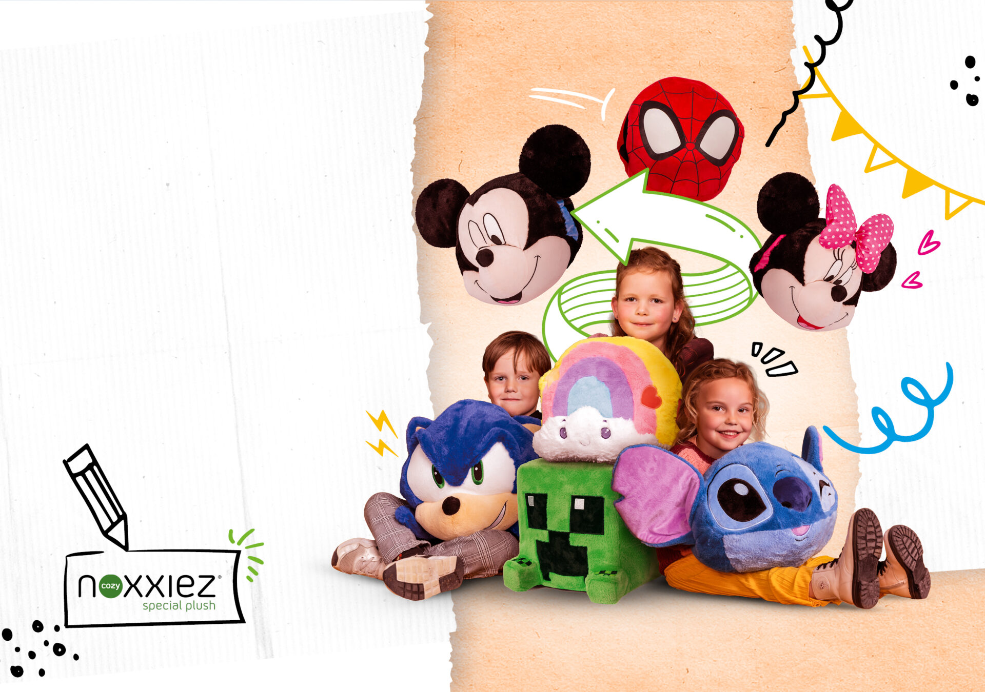 Knuffelkussens Licentie Conceptbeeld DU 2