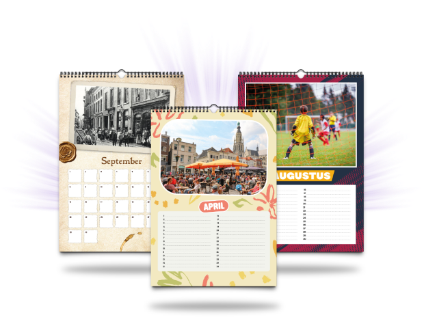 Lokale Feestelijke verjaardagskalenders - Touch Local Loyalty